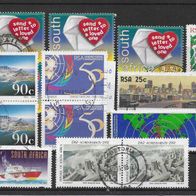 005) Südafrika Posten/Lot gestempelt