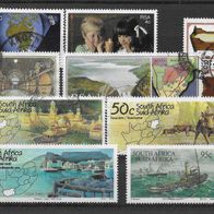006) Südafrika Posten/Lot gestempelt