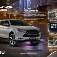 Isuzu MU-X 4WD ( Nicaragua ) ca2025 , 2 Seiten
