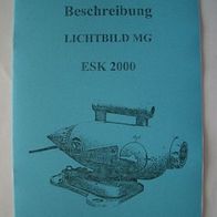 Beschreibung Lichtbild MG m.12 Seiten vor 1945