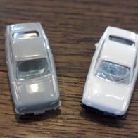 Modellauto SKODA 110R DDR Verkehrsmodelle Grau Weiß Auto