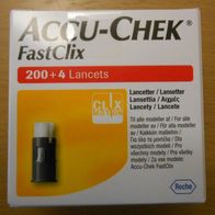 ACCU-CHEK FastClix 204 Lanzetten - Akku CHECK - NEU / OVP