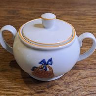 Alte Kinderzuckerdose Kinderservice Kaffeeservice Geschirr Porzellan DDR Vintage
