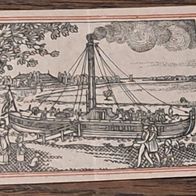 Notgeldschein Stadtkassenschein Bezirk 2 Tiergarten Vintage