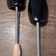 Alte Schuhspanner Bakelit Federspannung Metall Gr. 43-45 Vintage