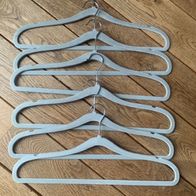 6 extra schmale Kleiderbügel, Platzsparbügel, Raumsparbügel