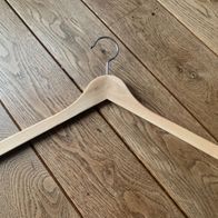 hochwertiger Kleiderbügel, Holzbügel, naturfarben