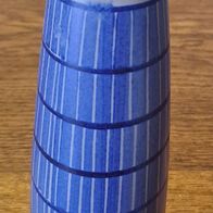 Alte DDR Keramik Vase Blaue Streifen 3112 Blumen Vase Vintage
