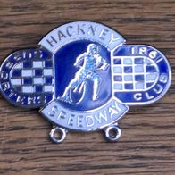 Hackney Speedway Supporters Club 1981 Motorradsport Anstecknadel Pin Vintage