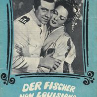 Filmprogramm FFS Nr.109/69 Der Fischer von Louisiana Mario Lanza 4 Seiten