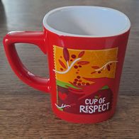 Nescafé Tasse Afrika Cup of Respect Kaffeebecher Teebecher Sammeln