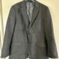 Esprit Sakko Gr 52 Herren Blazer Grau Kariert