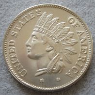 Medaille 1 Dollar 1851 United States of America Indian Head