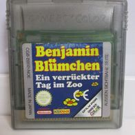 Benjamin Blümchen Ein verrückter Tag im Zoo Game Boy Color Spiel Spielemodul