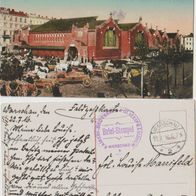 Feldpost 1916 Warschau Stempel Kaiserl. Deutsches Polizeipräsidium Warschau