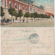 Feldpost Zemun Postgebäude 1916 Bayrischer. Feldpostexped - GestappenkorpPoststempel
