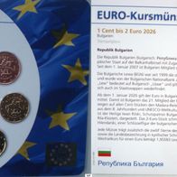 Bulgarien Euro KMS 2026 -Bankfrisch Stempelglanz - im Blister