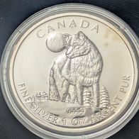 6 Unzen Silber 9999/10000 - komplette Serie Canadian Wildlife 2011-2013