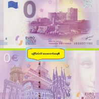 0 Euro Schein Chateau d´If UEGG 2018-1 offiziell ausverkauft Nr 1582