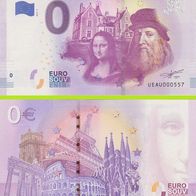 0 Euro Schein Chateau du Clos Luce UEAU 2019-5 selten niedrige Nr 559