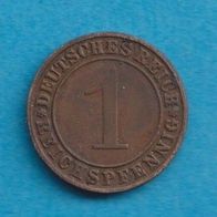 1 Reichspfennig 1935 G