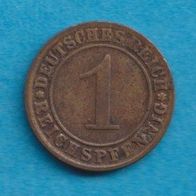 1 Reichspfennig 1925 J