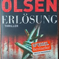 Erlösung / Kriminal-Thriller von Jussi Adler Olsen / TB-Auflage aus 2014 !