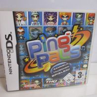 Ping Pals Sammeln Tauschen Spiel Nintendo DS Spiel mit Anleitung u. Hülle Top Zustand