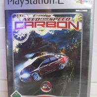 Need For Speed CARBON Playstation 2 Spiel mit Anleitung u. Hülle