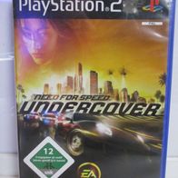 Need For Speed Undercover Playstation 2 Spiel mit Anleitung u. Hülle