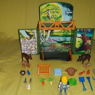 6158 Playmobil Aufklapp-Spielbox Waldtierfütterung