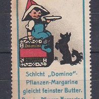 alte Reklamemarke - Schicht Domino Pflanzen-Margarine (374)