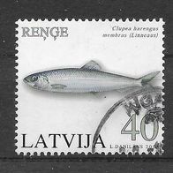 06) Lettland 2005 Fische Mi. Nr. 640 gestempelt