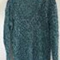 Schöner Schwarz - Türkiser Strickpulli von Esprit Gr.38