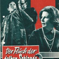 Filmprogramm IFB Nr. 6408 Der Fluch der gelben Schlange Edgar Wallaceg 4 Seiten