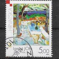 02) Kroatien 1999 Gemälde Mi. Nr. 532 gestempelt