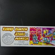 Ü - Ei Beipackzettel Funny Fanten Stars in der Manege 616 605