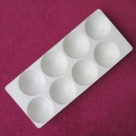 Eierhalter für Kühlschrank 8er Kühlschrankeinsatz Eier Behälter Fach weiß