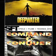 DVD - Deepwater , mit Peter Coyote , + Spiel: Tiberian Dawn , aus der SFT