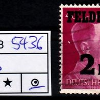 Los B5436: Deutsches Reich Mi. 3, gest