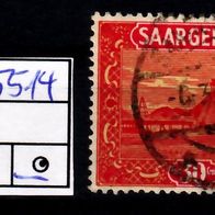 Los B5514: Abstimmungsgebiete: Saargebiet Mi. 90, gest