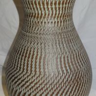 DR Dümler & Breiden Höhr Bodenvase Keramik braun 216/45 event.60iger 43x19 Vintage