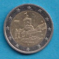 Deutschland 2 Euro 2022 A Thüringen