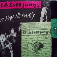 Strassenjungs - Wir ham ne Party -Tritt 001 Lp 1. Aufl.(grün) + Heftchä -Topzustand !