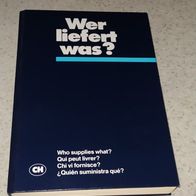Wer liefert was, 3 Ausgabe Schweiz 1994 band 1