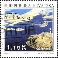 Briefmarke Kroatien MI 281 o VS