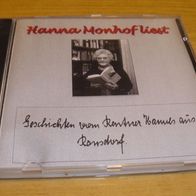 Audio-CD: Hanna Monhof liest Geschichten vom Rentner Hannes