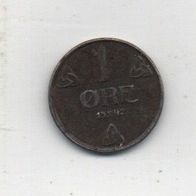 Münze Norwegen 1 Öre 1942