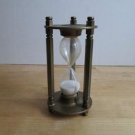 Massive Messing Sanduhr 60-70 iger Jahre Vintage