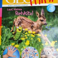 Zeitschrift Geo mini Nr. 13/2019 - Lauf, kleines Rehkitz!